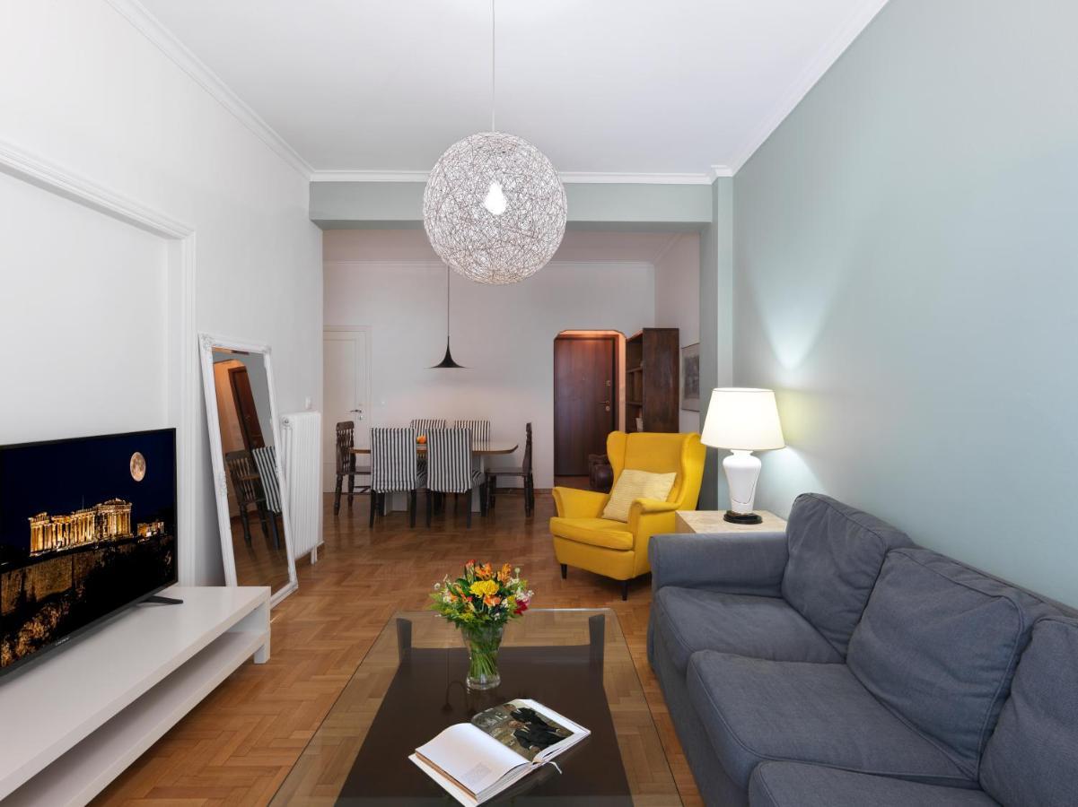 Spacious City Center Apartment Афины Экстерьер фото